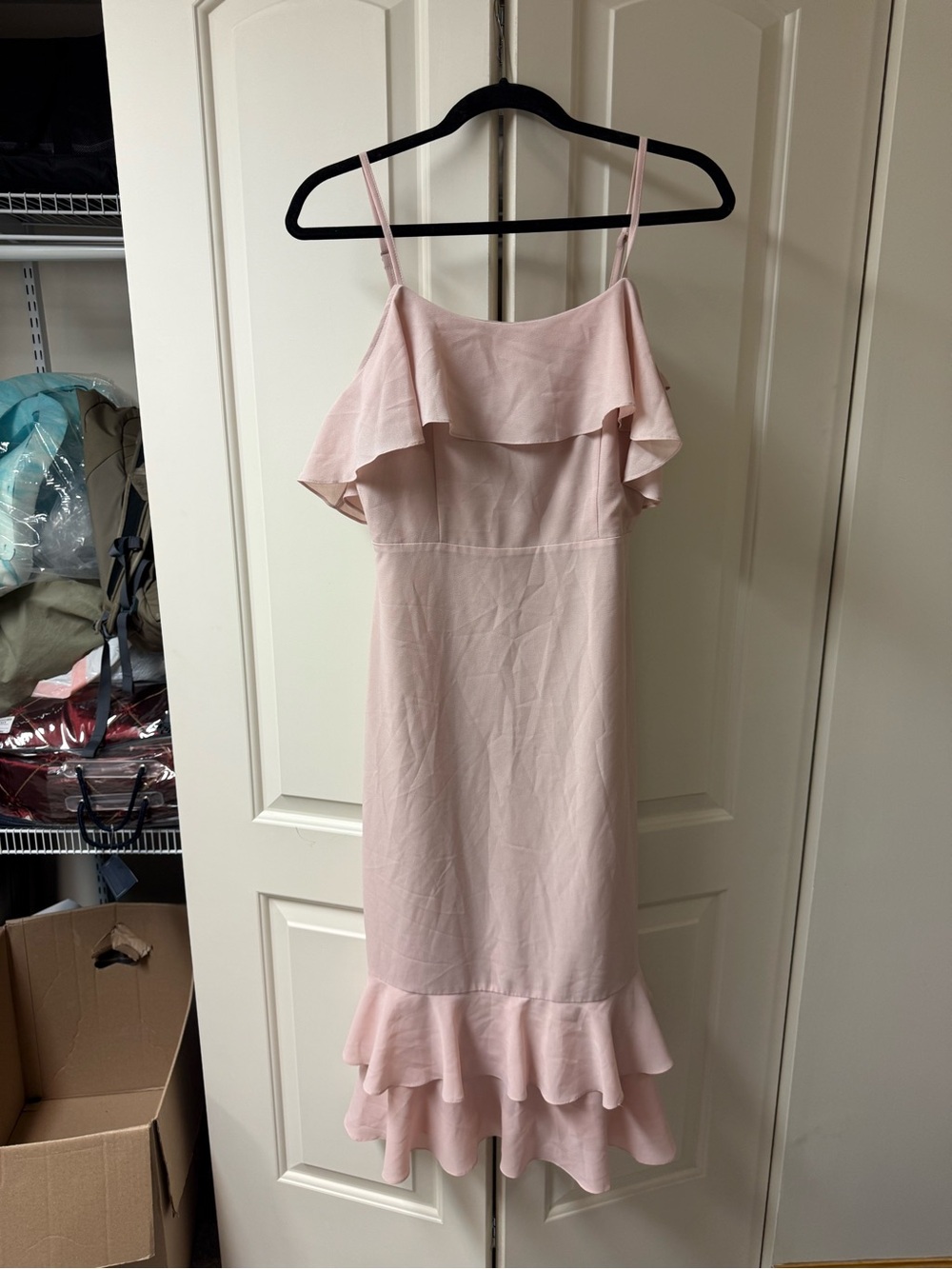Sugarlips Blush Pink Slip Dress